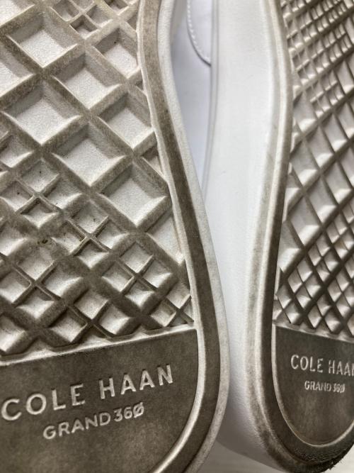 COLE HAAN（コールハーン）COLE HAAN (コールハーン) グランド クロスコート アロウ スニーカー ホワイト サイズ:7Bの古着・服飾アイテム