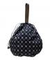 mina perhonen (ミナ ペルホネン) pear bag flower beads ネイビー：8000円