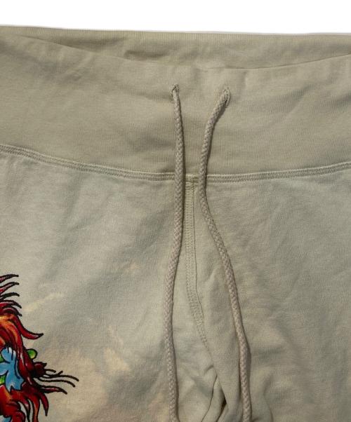 Ed Hardy（エド ハーディー）Ed Hardy (エド ハーディー) フレアパンツ ベージュ サイズ:Sの古着・服飾アイテム