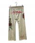 Ed Hardy (エド ハーディー) フレアパンツ ベージュ サイズ:S：5000円