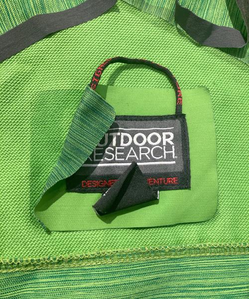 OUTDOOR RESEARCH（アウトドアリサーチ）OUTDOOR RESEARCH (アウトドアリサーチ) マウンテンパーカー 黄緑 サイズ:Mの古着・服飾アイテム