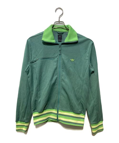 adidas（アディダス）adidas (アディダス) トラックジャケット グリーン サイズ:Mの古着・服飾アイテム
