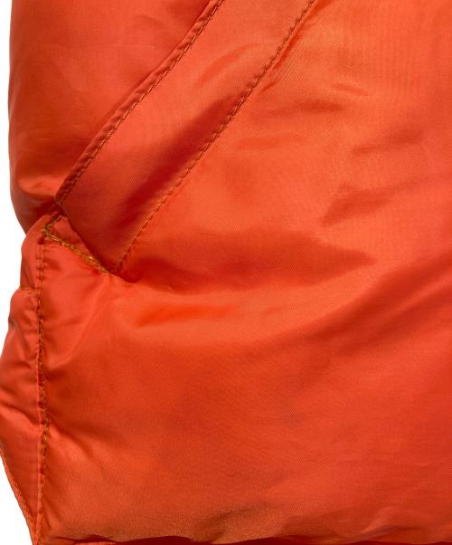 Crescent Down Works（クレセントダウンワークス）Crescent Down Works (クレセントダウンワークス) ダウンベスト オレンジ サイズ:Sの古着・服飾アイテム