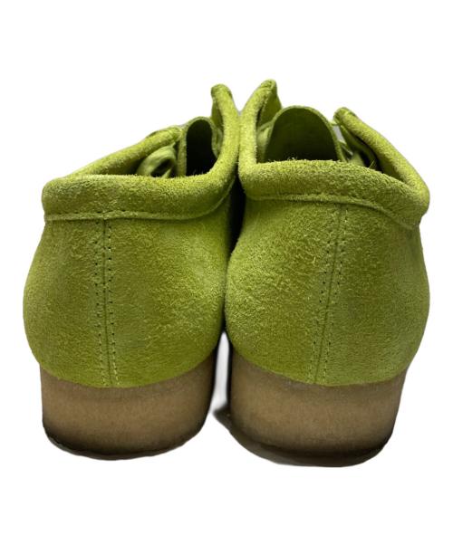 CLARKS（クラークス）CLARKS (クラークス) ワラビーブーツ 黄緑 サイズ:29の古着・服飾アイテム