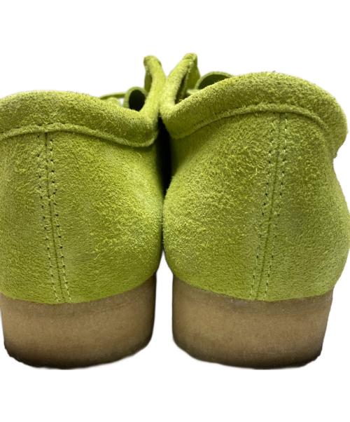 CLARKS（クラークス）CLARKS (クラークス) ワラビーブーツ 黄緑 サイズ:29の古着・服飾アイテム