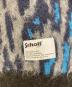中古・古着 Schott (ショット) SHAGGY KNIT LEOPARD グレー×ブルー サイズ:XL：10000円