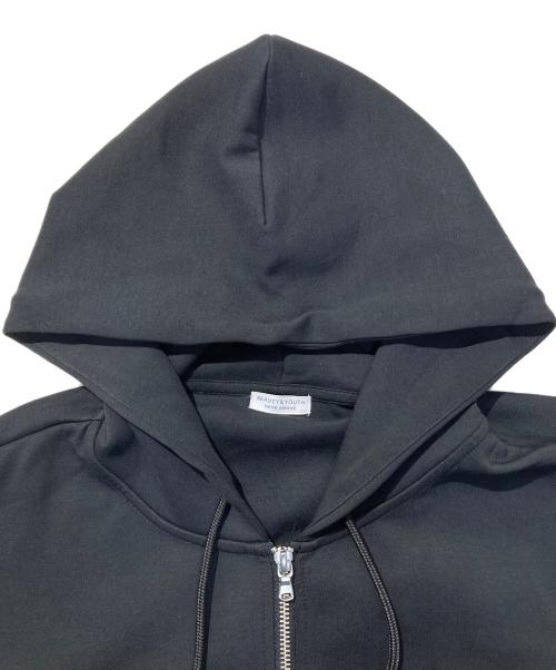 BEAUTY&YOUTH（ビューティーアンドユース）BEAUTY&YOUTH (ビューティーアンドユース) Wジップパーカー ブラック サイズ:XLの古着・服飾アイテム