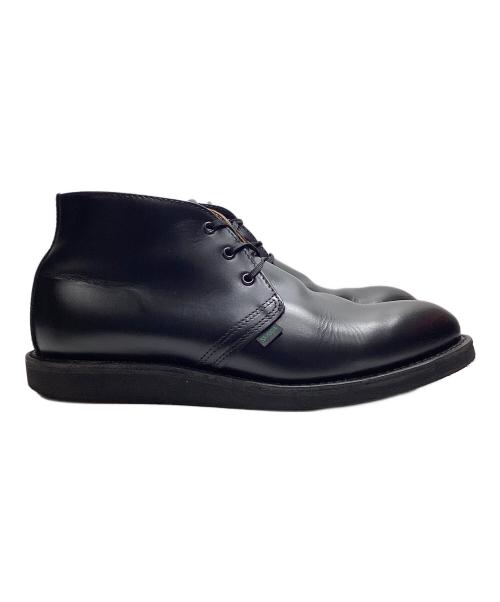 RED WING（レッドウィング）RED WING (レッドウィング) ポストマンチャッカブーツ 9196 ブラック サイズ:29㎝の古着・服飾アイテム