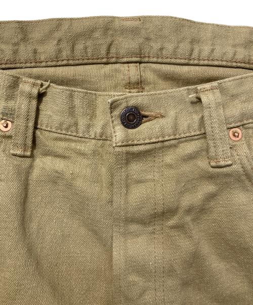 FULLCOUNT（フルカウント）FULLCOUNT (フルカウント) Wide Denim Beige ベージュ サイズ:SIZE 86㎝(W34)の古着・服飾アイテム