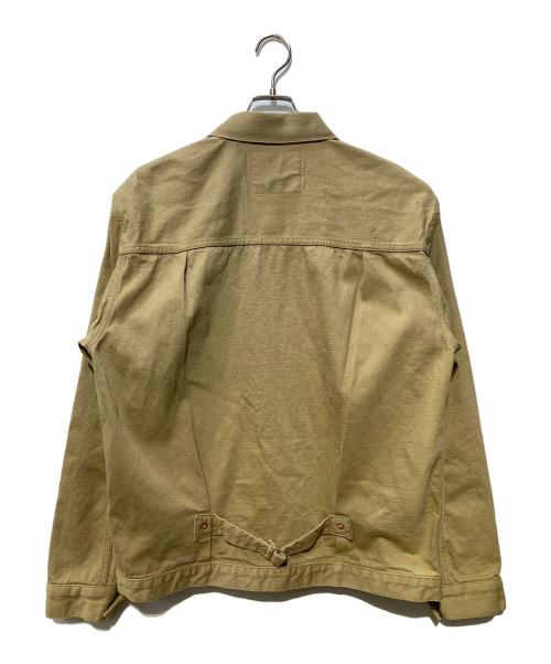 FULLCOUNT（フルカウント）FULLCOUNT (フルカウント) Type1 Beige Denim Jacket 12oz One Wash ベージュ サイズ:SIZE 44の古着・服飾アイテム