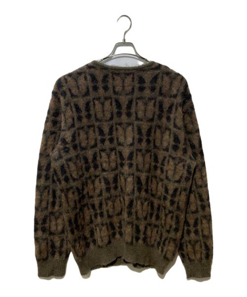 Needles（ニードルズ）Needles (ニードルズ) Mohair Cardigan ブラウン サイズ:Lの古着・服飾アイテム