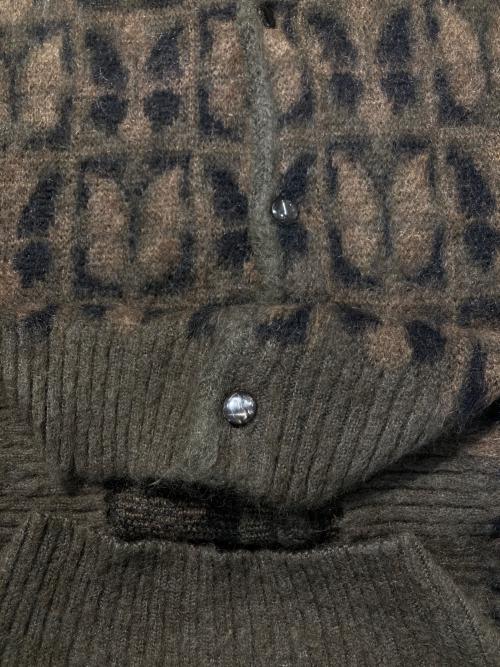 Needles（ニードルズ）Needles (ニードルズ) Mohair Cardigan ブラウン サイズ:Lの古着・服飾アイテム