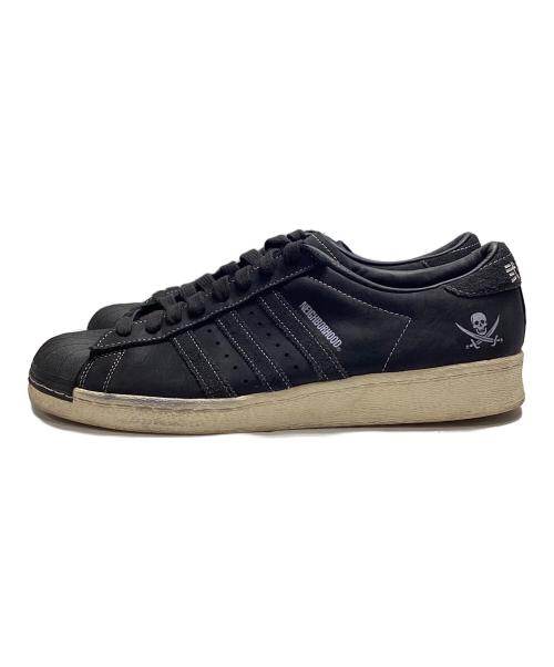 adidas（アディダス）adidas (アディダス) NEIGHBORHOOD (ネイバーフッド) Superstar 2005 ブラック サイズ:29㎝の古着・服飾アイテム