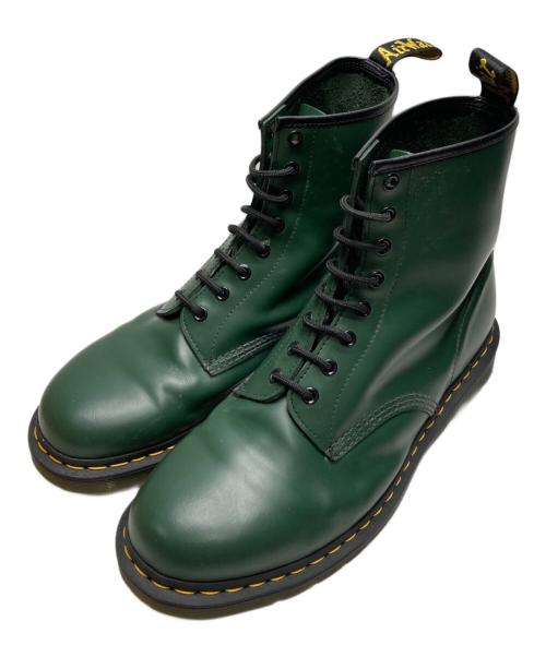Dr.Martens（ドクターマーチン）Dr.Martens (ドクターマーチン) 8ホールブーツ グリーン サイズ:UK11の古着・服飾アイテム
