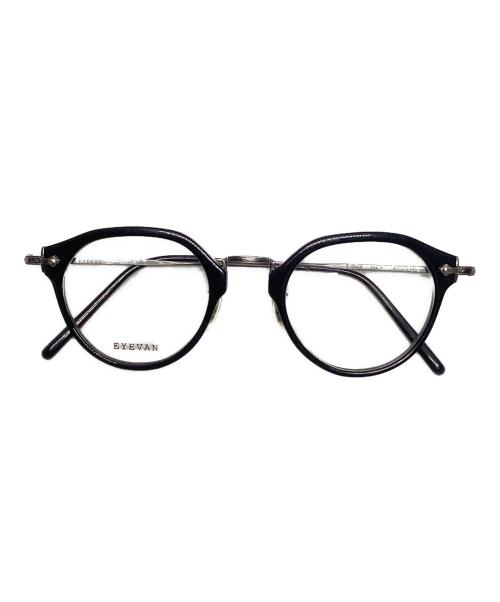 EYEVAN（アイヴァン）EYEVAN (アイヴァン) 伊達眼鏡 ブラック サイズ:47□23-145の古着・服飾アイテム