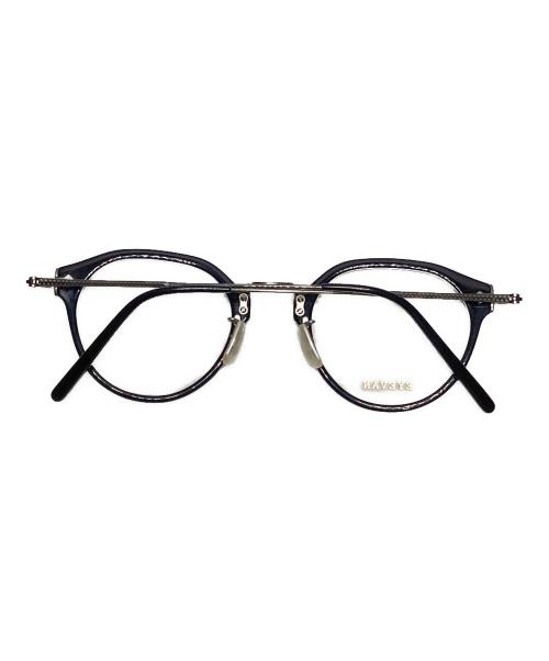 EYEVAN（アイヴァン）EYEVAN (アイヴァン) 伊達眼鏡 ブラック サイズ:47□23-145の古着・服飾アイテム
