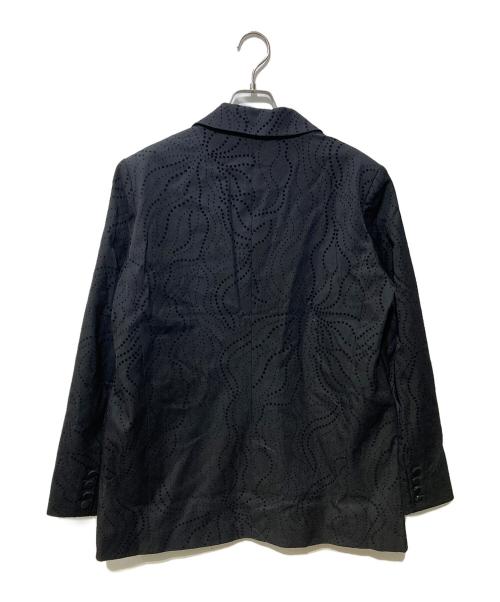 Desigual（デシグアル）Desigual (デシグアル) 花刺繍のブレザー ブラック サイズ:Lの古着・服飾アイテム