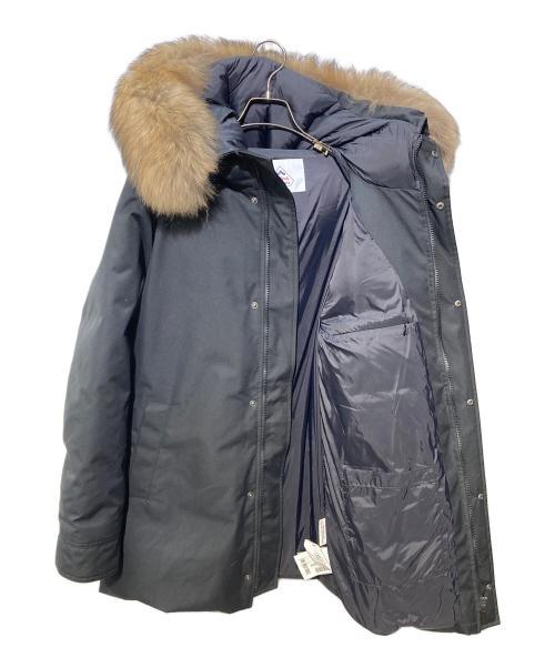 Pyrenex（ピレネックス）Pyrenex (ピレネックス) ファーダウンジャケット ブラック サイズ:Lの古着・服飾アイテム