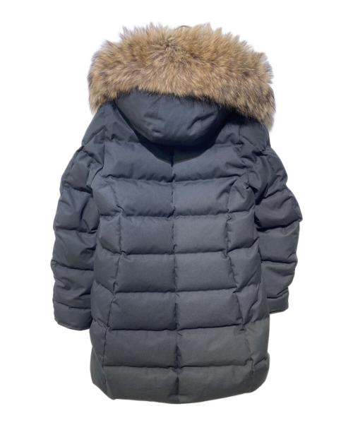 Pyrenex（ピレネックス）Pyrenex (ピレネックス) GRENOBLE FUR INT'L グルノーブルファーフーデットダウンコート ブラック サイズ:40の古着・服飾アイテム