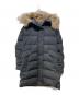 Pyrenex（ピレネックス）の古着「GRENOBLE FUR INT'L グルノーブルファーフーデットダウンコート」｜ブラック