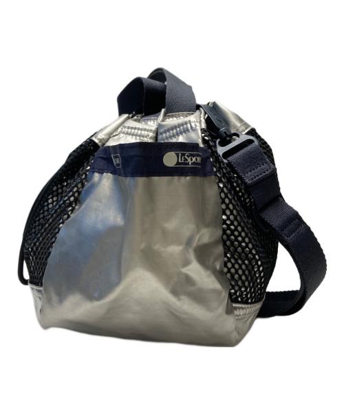 LeSportsac（レスポートサック）LeSportsac (レスポートサック) 2WAYショルダーバッグ シルバーの古着・服飾アイテム