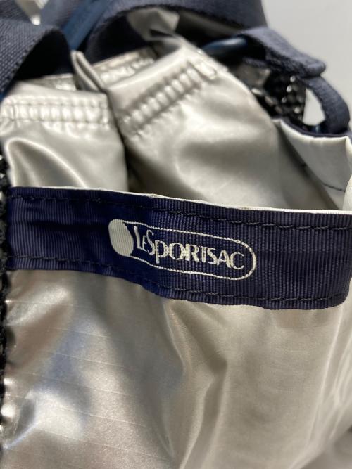 LeSportsac（レスポートサック）LeSportsac (レスポートサック) 2WAYショルダーバッグ シルバーの古着・服飾アイテム