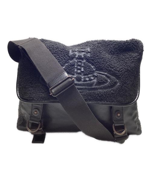 Vivienne Westwood（ヴィヴィアンウエストウッド）Vivienne Westwood (ヴィヴィアンウエストウッド) オーブメッセンジャーバッグ ブラウンの古着・服飾アイテム
