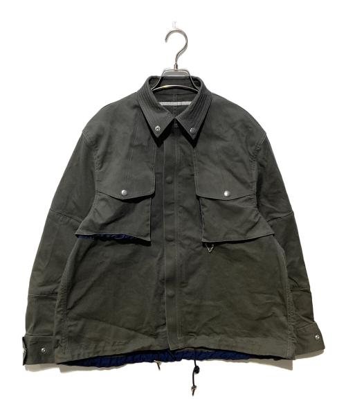 Tamme（タム）Tamme (タム) B.A BLOUSON ジャケット グレー サイズ:Lの古着・服飾アイテム