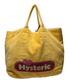 Hysteric Glamour（ヒステリックグラマー）の古着「パイル地ハンドバッグ」｜イエロー