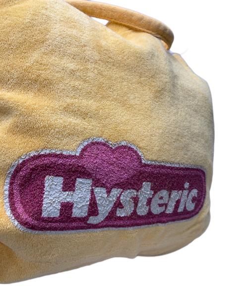 Hysteric Glamour（ヒステリックグラマー）Hysteric Glamour (ヒステリックグラマー) パイル地ハンドバッグ イエローの古着・服飾アイテム