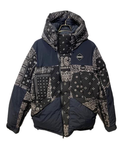 F.C.Real Bristol（エフシーレアルブリストル）F.C.Real Bristol (エフシーレアルブリストル) DOWN BENCH PARKA ブラック サイズ:Mの古着・服飾アイテム