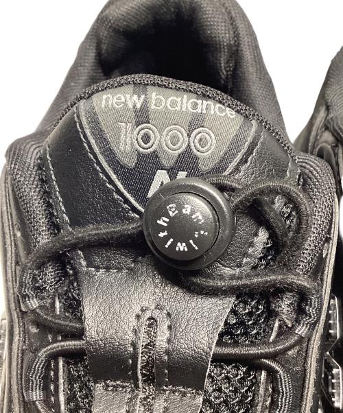 NEW BALANCE（ニューバランス）NEW BALANCE (ニューバランス) M1000B ローカットスニーカー ブラック サイズ:25の古着・服飾アイテム