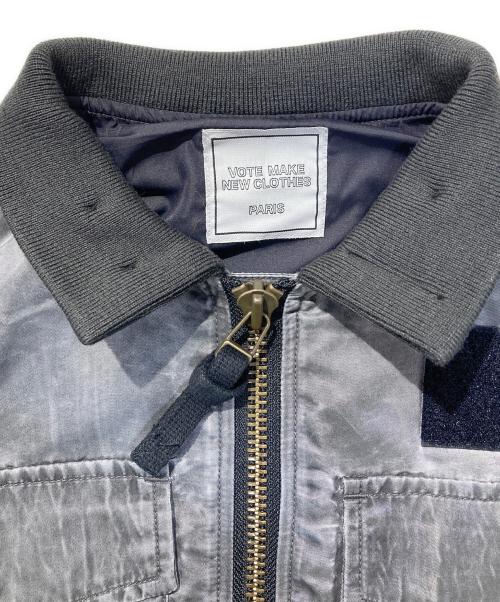 VOTE MAKE NEW CLOTHES（ヴォートメイクニュークローズ）VOTE MAKE NEW CLOTHES (ヴォートメイクニュークローズ) 別注WEP ジャケット グレー サイズ:Sの古着・服飾アイテム