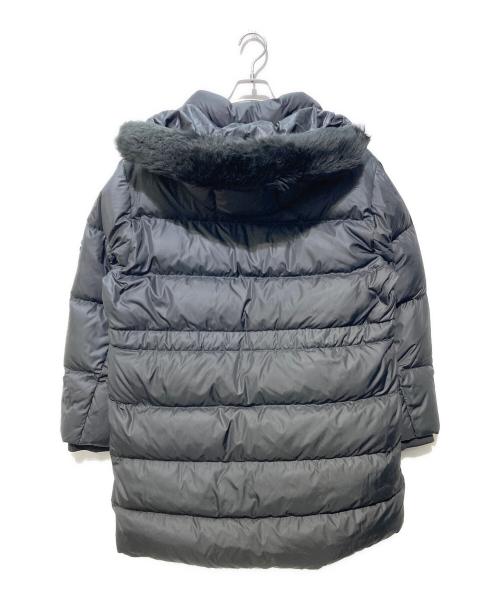 COACH（コーチ）COACH (コーチ) ミッド ダウン パッファー シアリングコート/ダウンコート ブラック サイズ:Mの古着・服飾アイテム