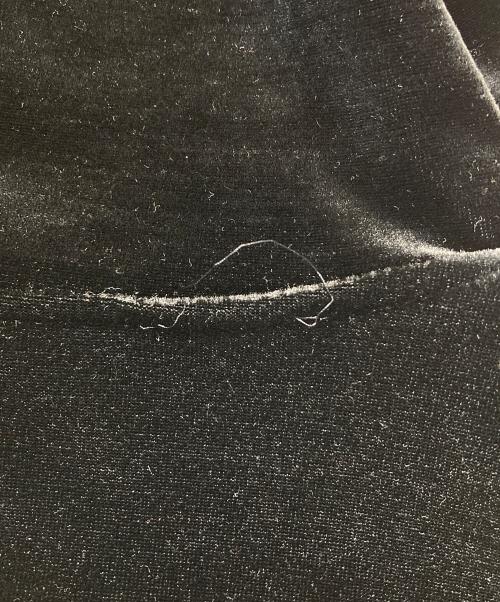 Rene basic（ルネベーシック）Rene basic (ルネベーシック) フーディベロアコート ブラック サイズ:36の古着・服飾アイテム
