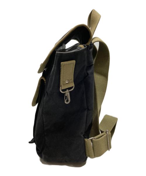 一澤帆布（イチザワハンプ）一澤帆布 (イチザワハンプ) キャンバスリュック ブラックの古着・服飾アイテム