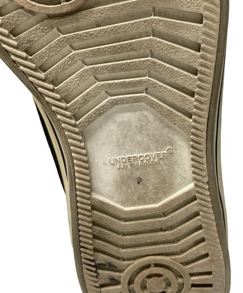 UNDERCOVER（アンダーカバー）UNDERCOVER (アンダーカバー) レザー切替スニーカー ホワイト サイズ:xsの古着・服飾アイテム