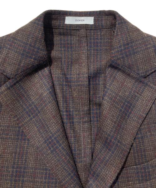 BOGLIOLI（ボリオリ）BOGLIOLI (ボリオリ) DOVER カシミア混テーラードジャケット ブラウン サイズ:48の古着・服飾アイテム