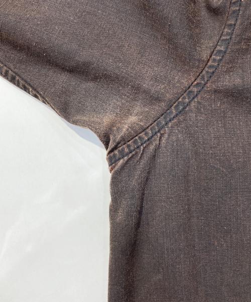 ISSEY MIYAKE MEN（イッセイミヤケメン）ISSEY MIYAKE MEN (イッセイミヤケメン) コットン100％テーラードジャケット ブラウン サイズ:SIZE 2の古着・服飾アイテム