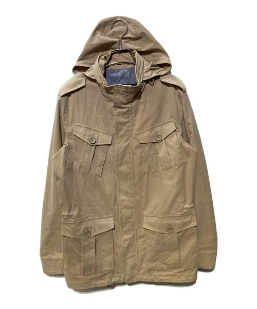 HERNO（ヘルノ）HERNO (ヘルノ) フーデッドジャケット ベージュ サイズ:SIZE 48の古着・服飾アイテム