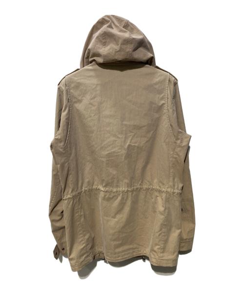 HERNO（ヘルノ）HERNO (ヘルノ) フーデッドジャケット ベージュ サイズ:SIZE 48の古着・服飾アイテム