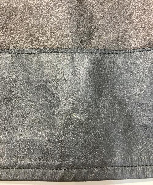 GIORGIO BRATO（ジョルジョブラッド）GIORGIO BRATO (ジョルジョブラッド) レザージャケット ブラック サイズ:SIZE48の古着・服飾アイテム