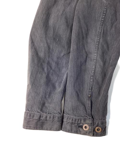 KURO（クロ）KURO (クロ) デニムジャケット ブラック サイズ:FREEの古着・服飾アイテム