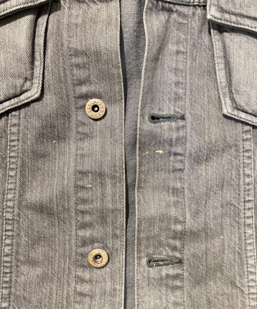 KURO（クロ）KURO (クロ) デニムジャケット ブラック サイズ:FREEの古着・服飾アイテム