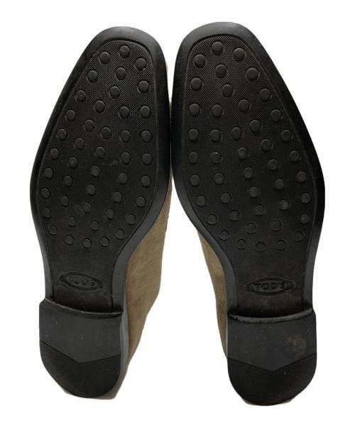 TOD'S（トッズ）TOD'S (トッズ) スウェードシューズ グレー サイズ:6の古着・服飾アイテム