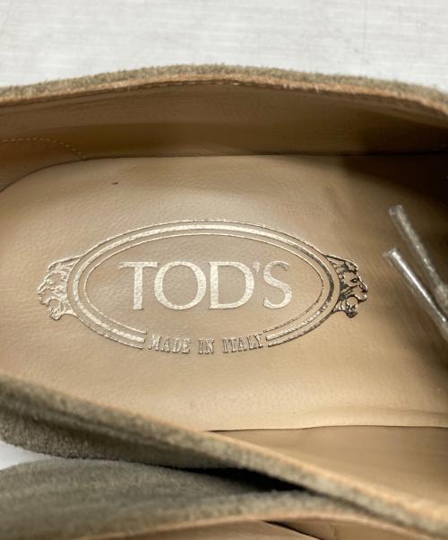 TOD'S（トッズ）TOD'S (トッズ) スウェードシューズ グレー サイズ:6の古着・服飾アイテム