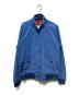 BARACUTA（バラクータ）の古着「裏地チェック柄ナイロンスイングトップ」｜ブルー