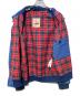 中古・古着 BARACUTA (バラクータ) 裏地チェック柄ナイロンスイングトップ ブルー サイズ:38：15000円