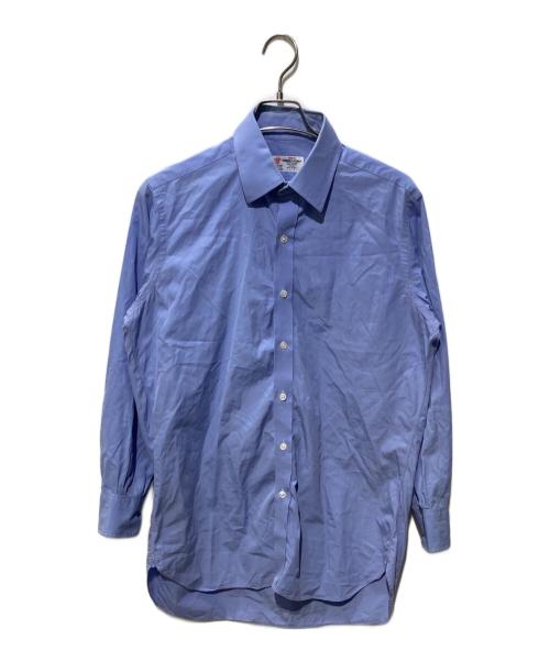 Turnbull&Asser（ターンブルアンドアッサー）Turnbull&Asser (ターンブルアンドアッサー) コットンシャツ ブルー サイズ:SIZE Freeの古着・服飾アイテム