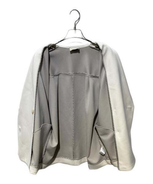 UNITED ARROWS（ユナイテッドアローズ）UNITED ARROWS (ユナイテッドアローズ) ダブルブレストジャケット ホワイト サイズ:FREEの古着・服飾アイテム